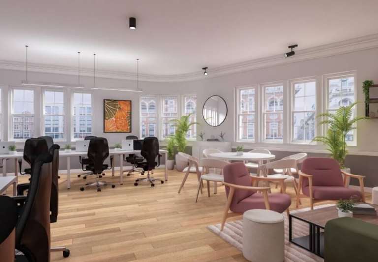 Furnished offices to rent in *Fitzrovia*. Office Spaces for 4 to 151 desks W1