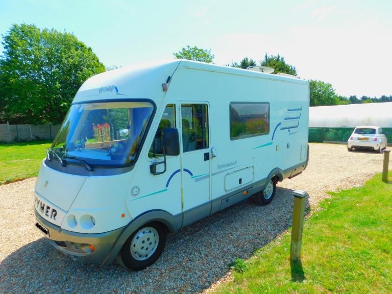 Hymer B544 Luxury 5 Berth. Fiat 2.8 Jtd LHD. 5 Berth with 6 Seat Belts