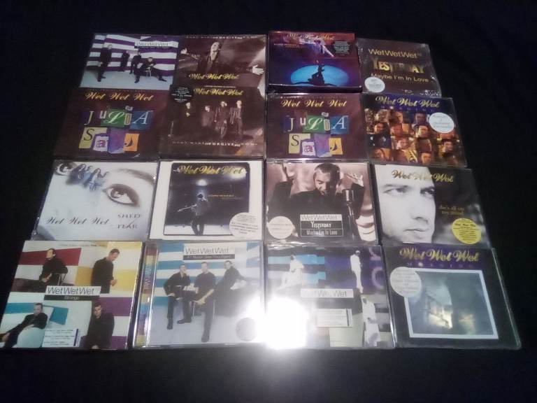 WET WET WET CD SINGLES * NEW & UNPLAYED *