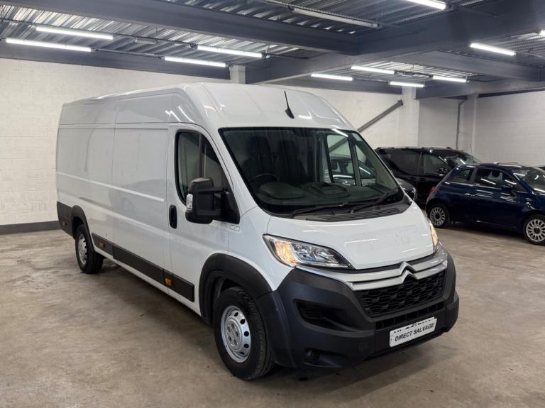 2023 Citroen Relay 23 REG Relay 2.2 BlueHDi L4H2 LWB Van 140 Enterprise Edition No Vat salvage Hi...