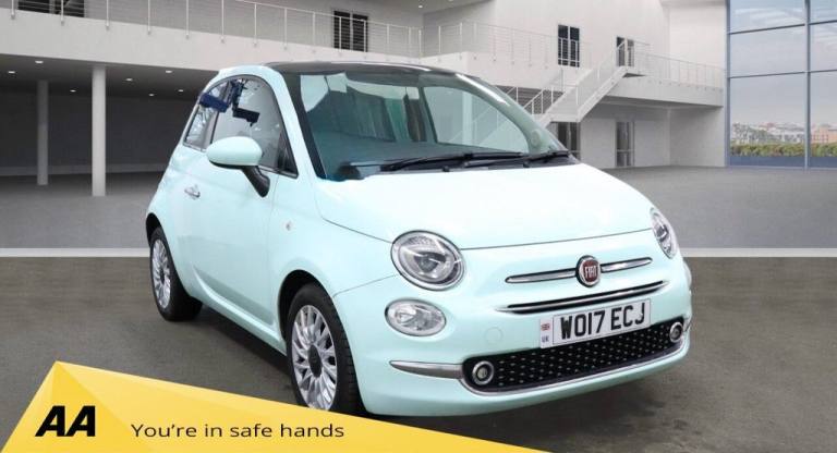 2017 Fiat 500 1.2 Lounge Hatchback 3dr Petrol Manual Euro 6 (s/s) (69 bhp) Hatchback Petrol Manual