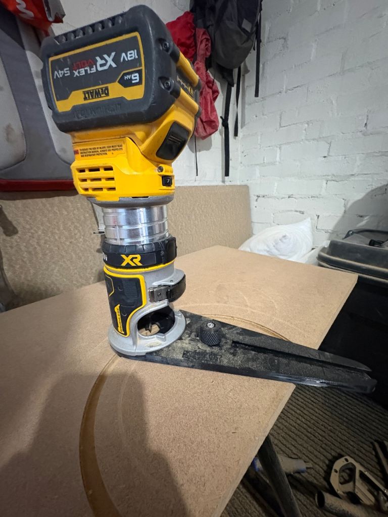 DEWALT or makita router attachments 