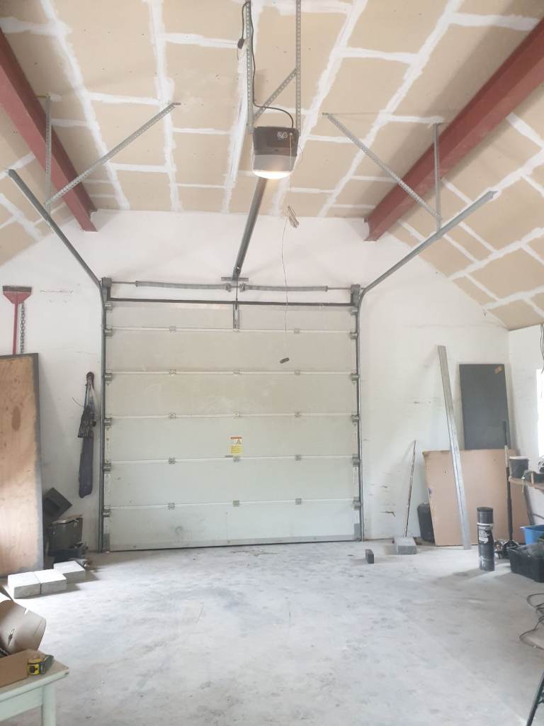 Up and over garage door 