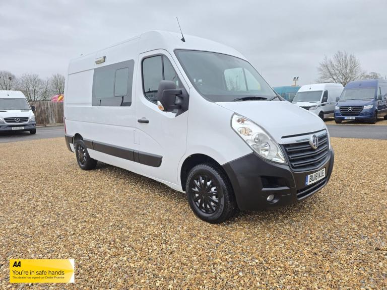 2018 Vauxhall Movano 2.3 CDTI H2 Van 130ps PANEL VAN DIESEL Manual