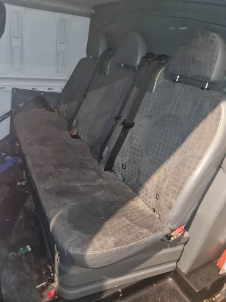 Triple crew cab seats 
