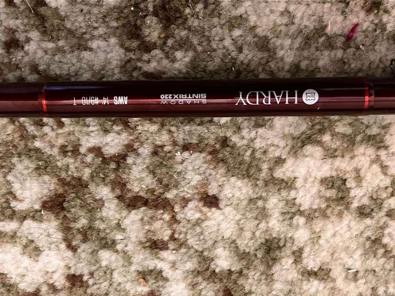 Hardy Shadow Sintrix 220 Fly Rod 14' #9/10 – 4 Piece – Fresh & Salt Water – Brand New (Sealed)