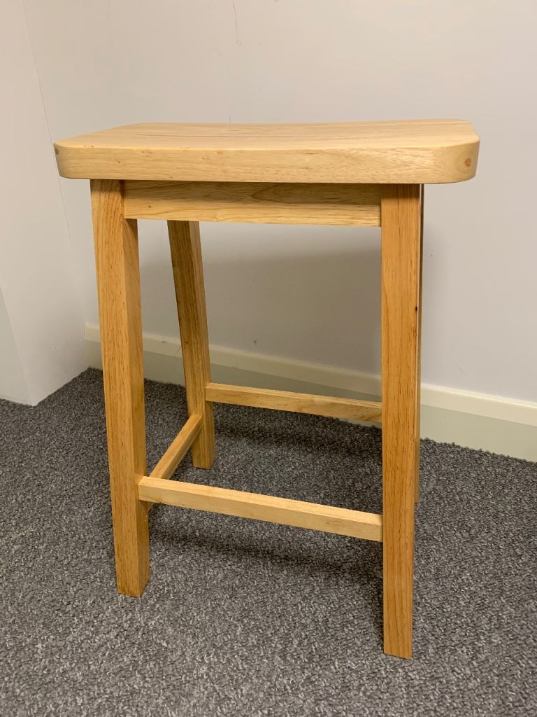 Pair of Habitat Saddle Bar Stools 