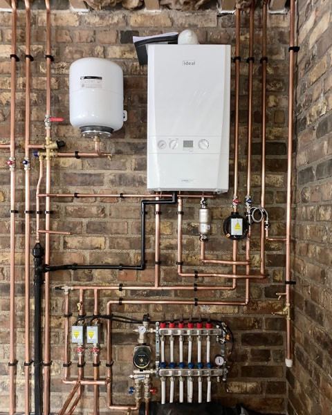 Worcester Bosch 4000 25kw, Boiler supplied & Ditted