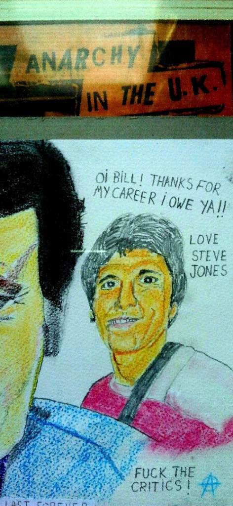 Humorous Original Sex Pistols Painting