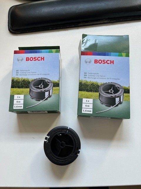 TWO BOSCH CUTTING LINE SPOOLS 
