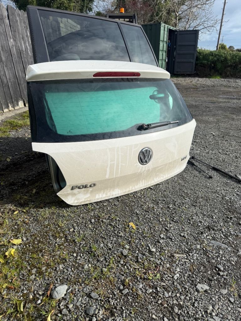 Volkswagen polo Bootlid in white 2010 - 2017 