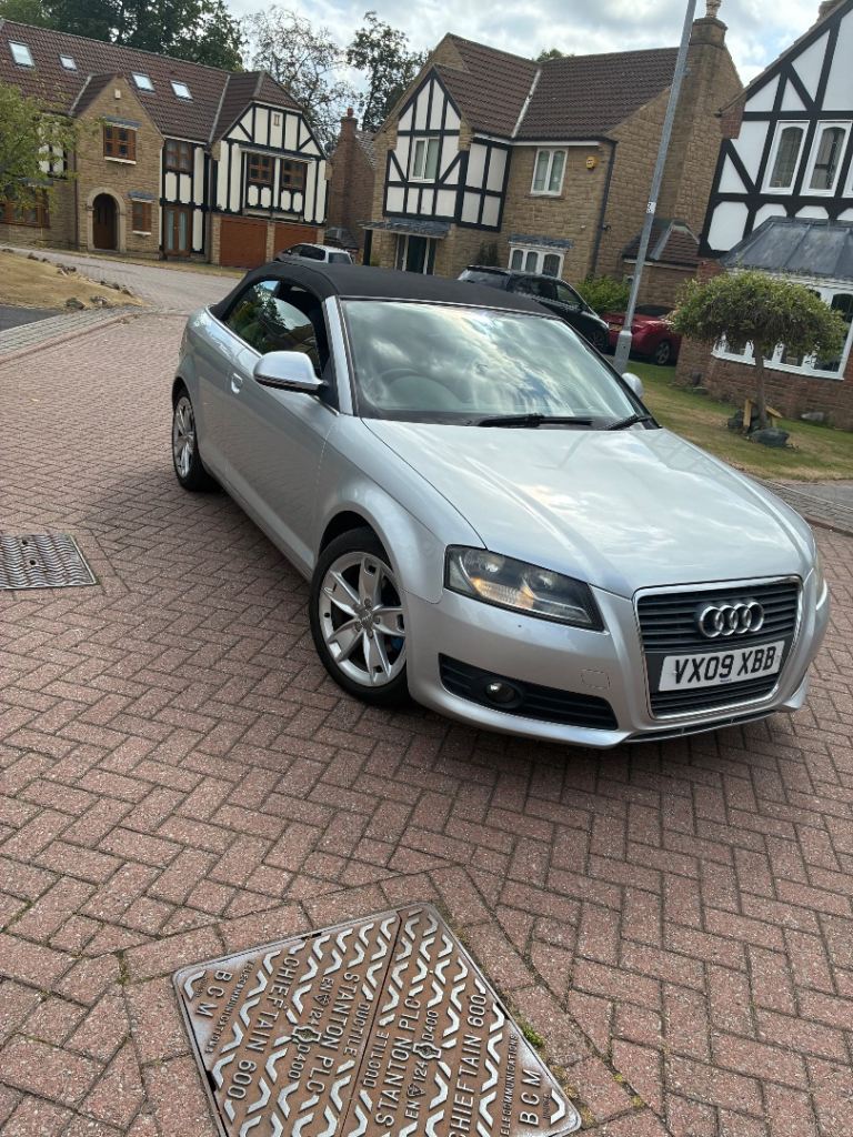 Audi a3 convertible cabriolet 1.9 tdi manual 2009 116k 