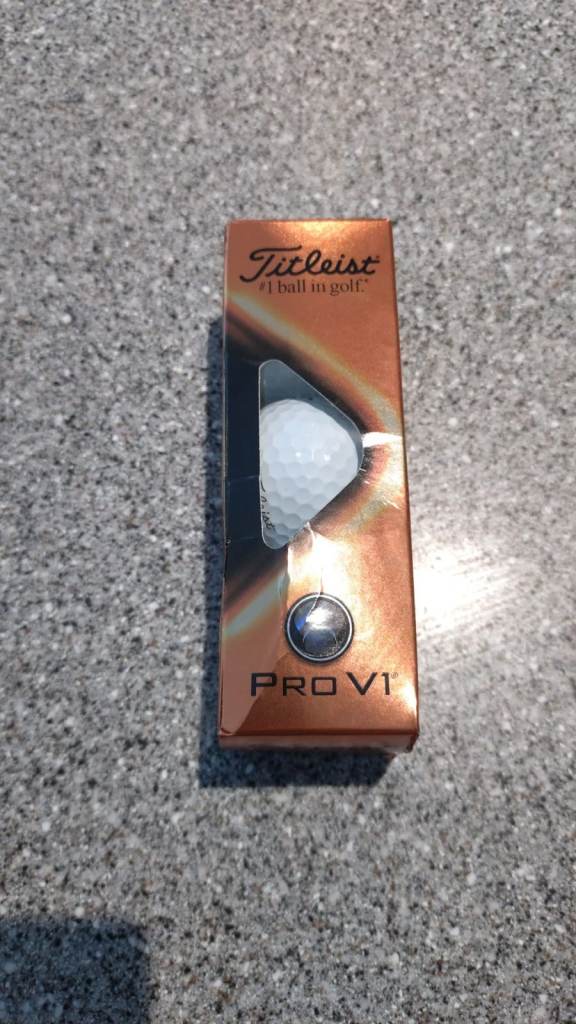 Titleist Pro V1 Golf Balls (White, 3pk) - New