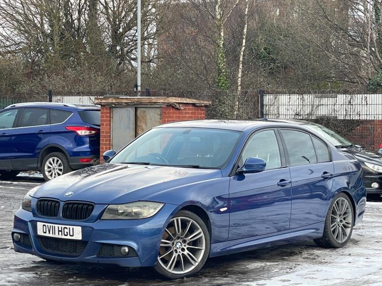 * 2011 BMW 320D M SPORT PLUS EDITION + FULL LEATHERS + ALLOYS + HI CLEAR * 