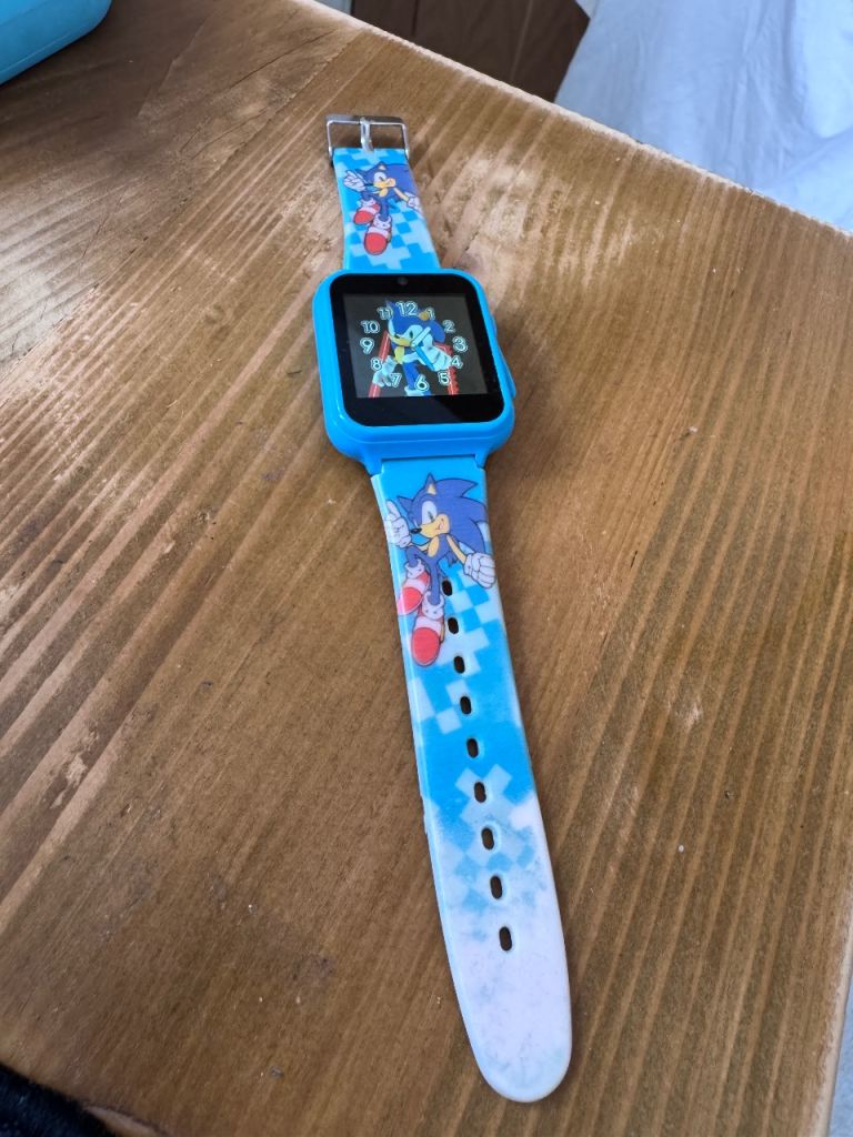 Sonic The Hedgehog Kids Smart Watch