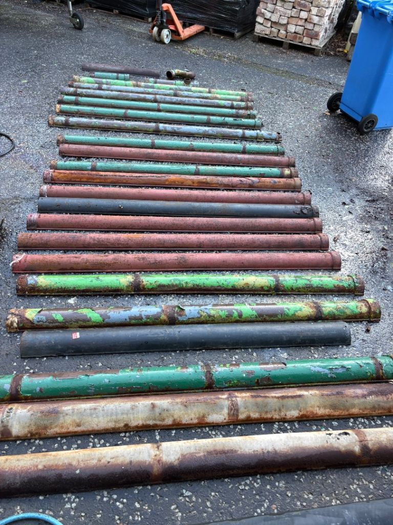 4.5 inch bead semi round cast iron gutter 
