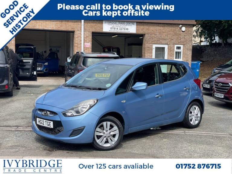 2012 12 HYUNDAI IX20 1.6 ACTIVE HATCHBACK 5DR PETROL AUTO EURO 5 (123 BHP)