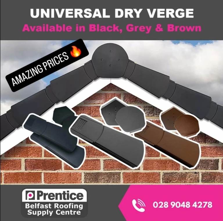Dry verge units for sale