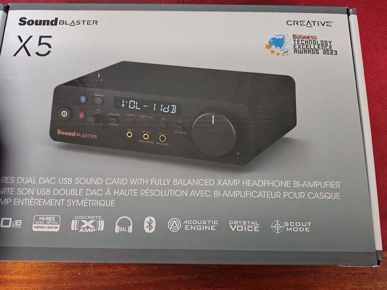 Creative Labs Sound Blaster X5 Headphone Amplifier