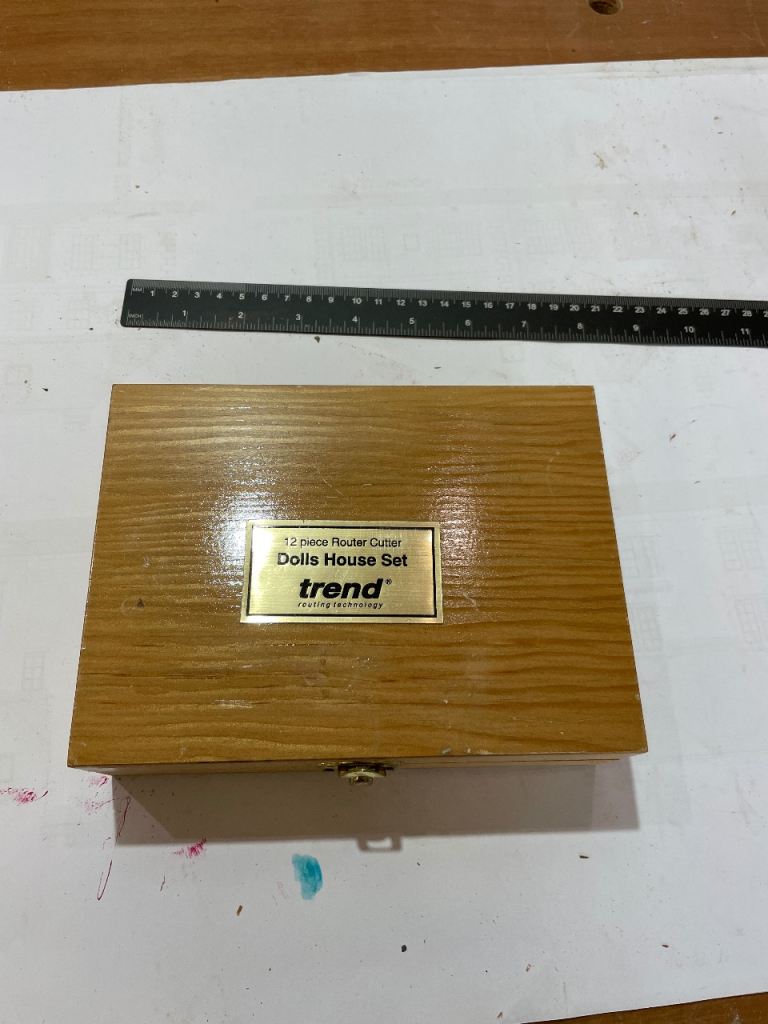 TREND 1:12 SCALE ROUTER KIT DOLLS HOUSE MOULDINGS 