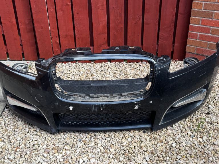 Jaguar xf sport black front bumper 2014
