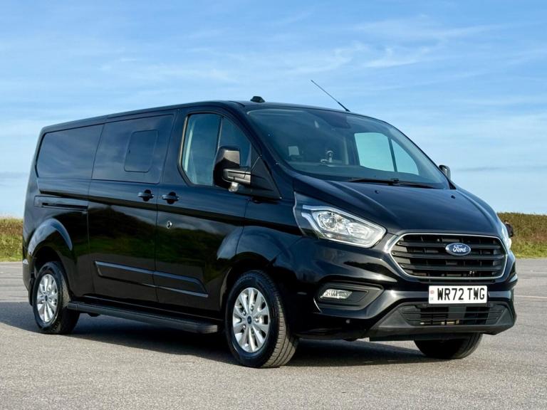 2022 Ford Transit Custom 2.0 EcoBlue 170ps Low Roof D/Cab Limited Van Auto PANEL VAN DIESEL Autom...