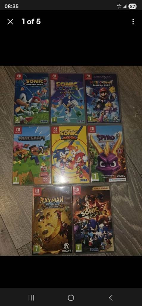 Nintendo switch games
