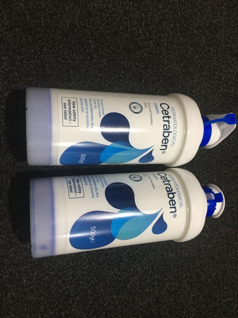 Cetraben moistrusing cream 500g 3 for £10