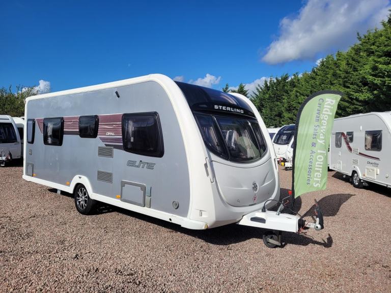 Sterling Elite Opal 2012 Single Axle 4 Berth - Twin Fixed Beds, AL-KO ATC