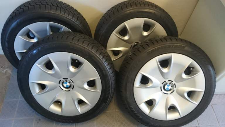   Winter Tyres 195/55/R16 with BMW Wheels & Trims