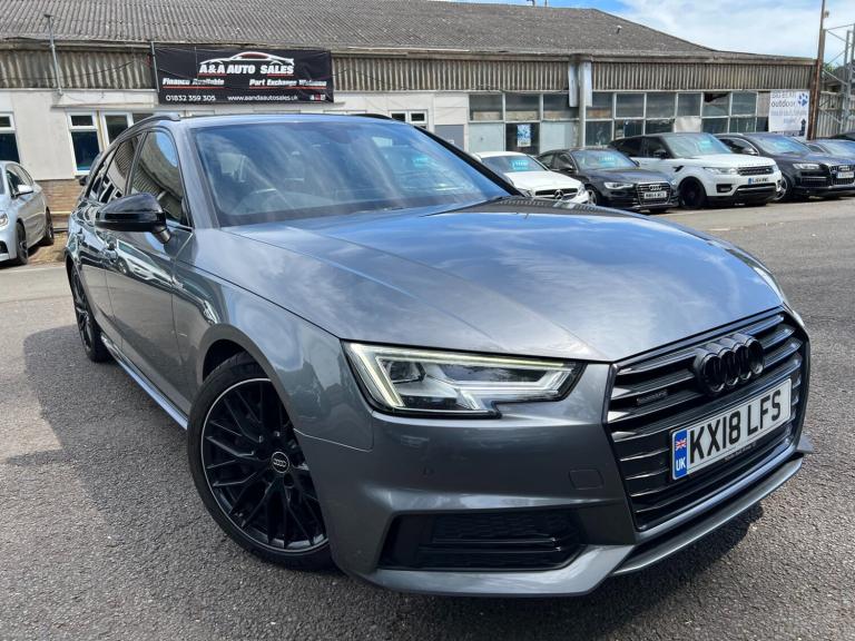 2018 Audi A4 2.0 TDI 190 Quattro Black Edition 5dr S Tronic ESTATE Diesel Automatic