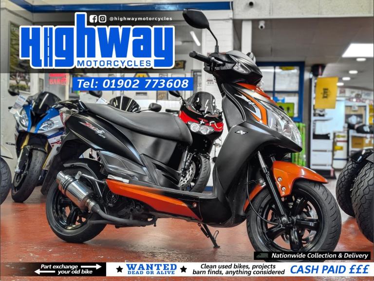 2020 Sym Jet 4 125cc Learner Legal Scooter Current MOT 2026