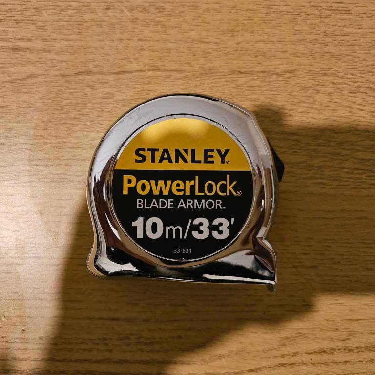STANLEY Powerlock Tape with Blade Armor, 10m/30ft
