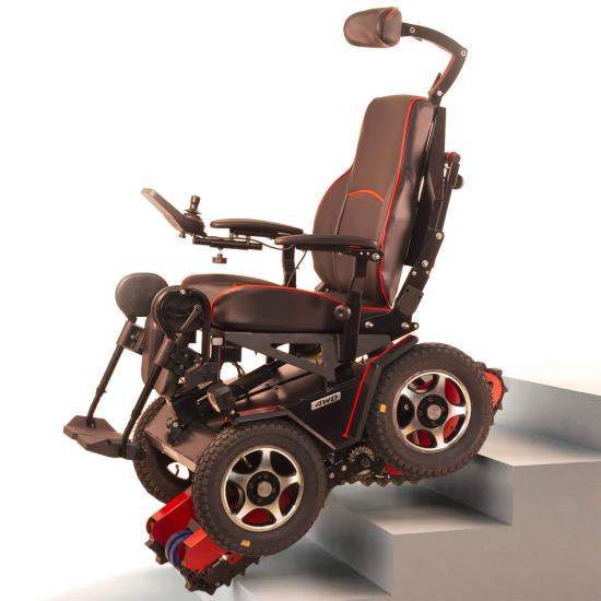 All terrain electric climbing wheelchair, wheelchair