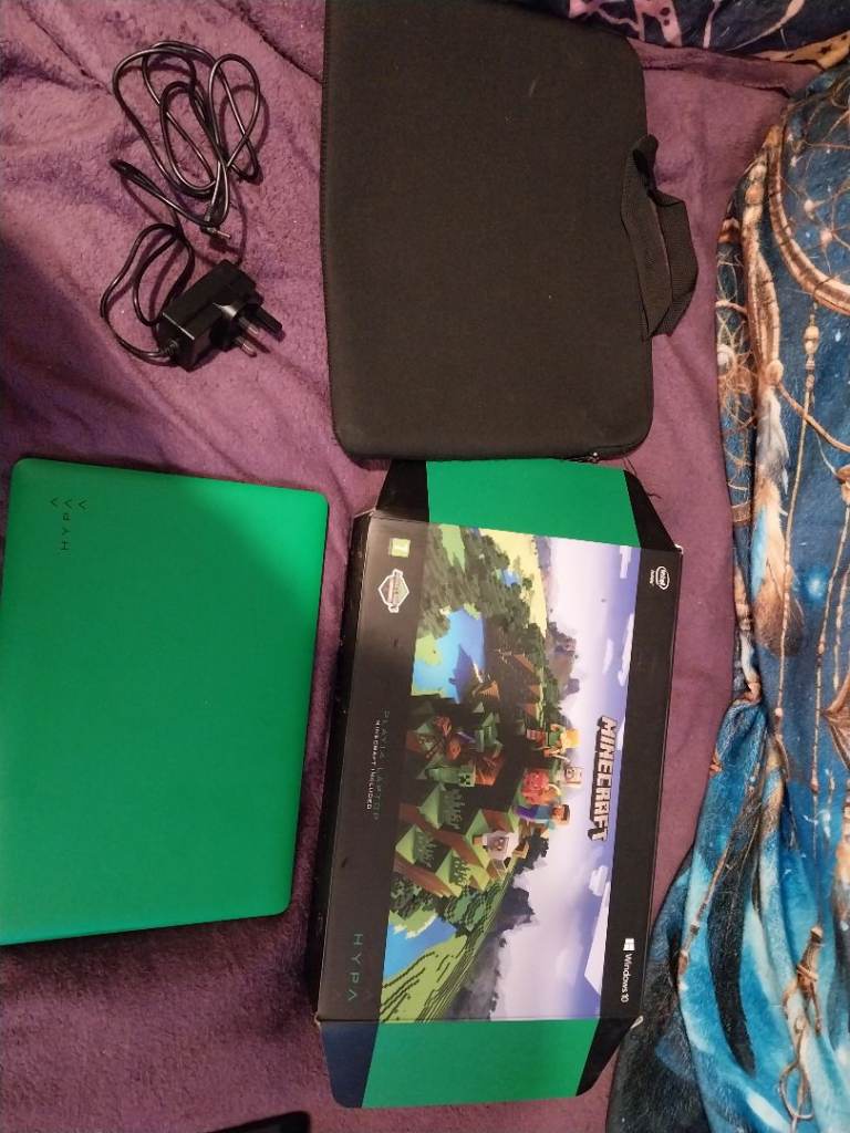 Minecraft laptop 