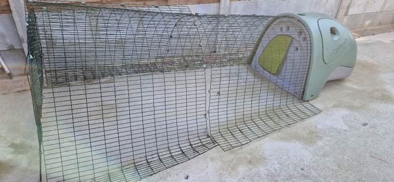Omlet eglu classic hutch coop chicken rabbit pet cage (free run) 