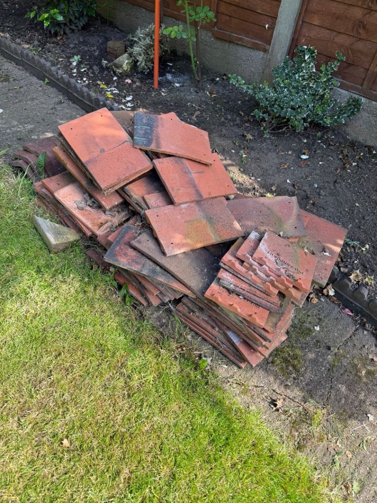Terracotta roof tiles
