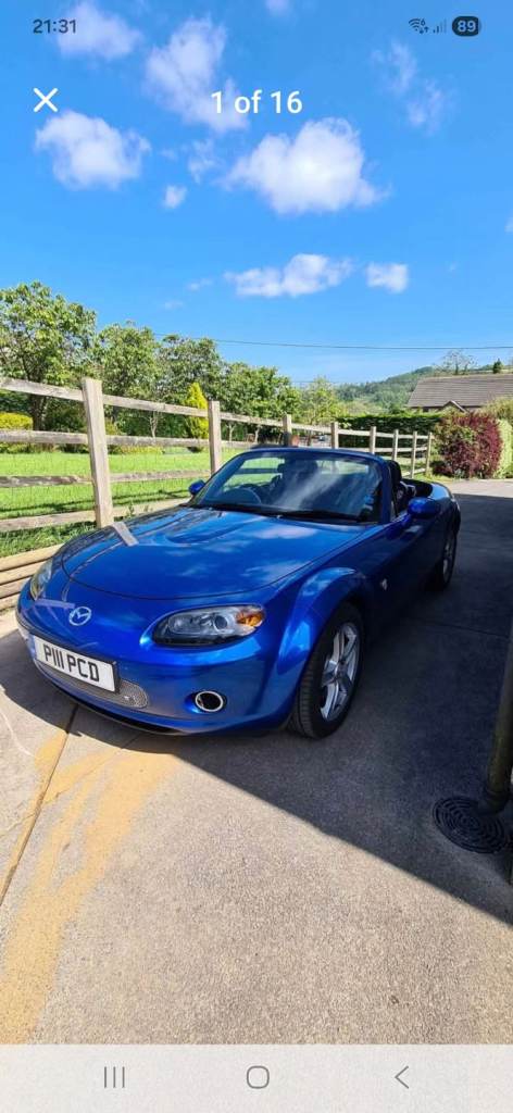 Mazda, MX-5, Convertible, 2006, Manual, 1999 (cc), 2 doors