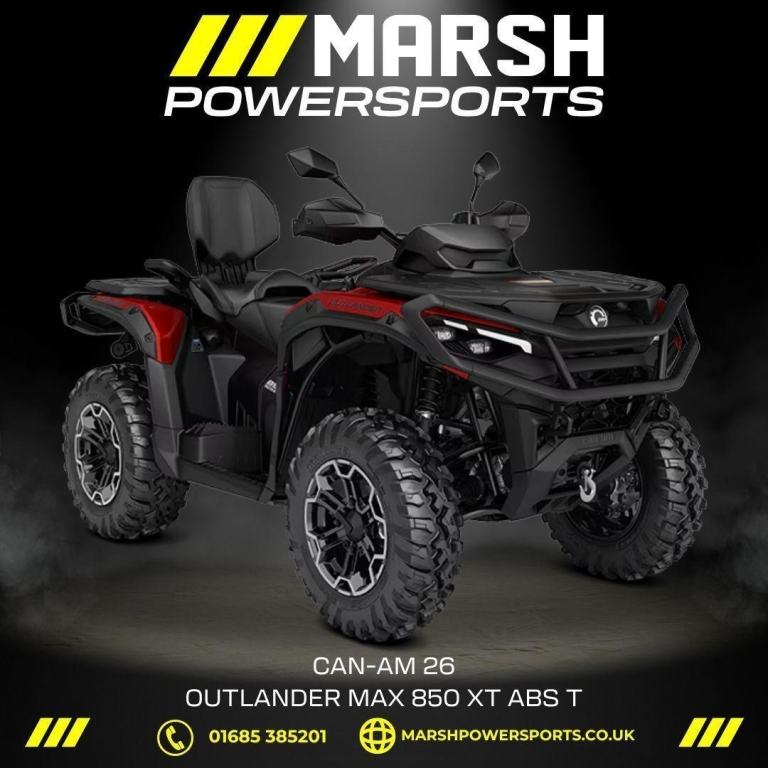 Can-Am Outlander MAX 850 XT ABS T 2026 - Can-Am Official Dealer - Reserve Now!
