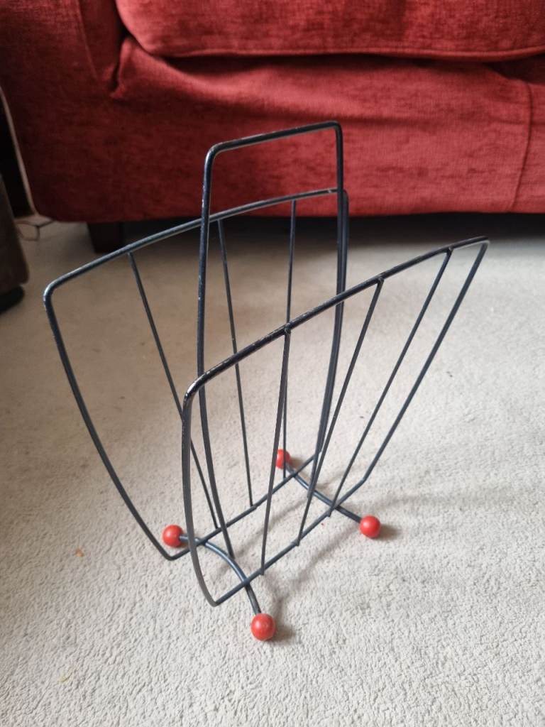 Vintage magazine rack