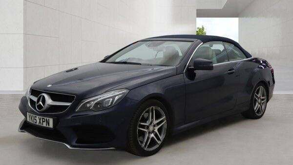 2015 Mercedes-Benz E Class E220 BlueTEC AMG Line 2dr 7G-Tronic CONVERTIBLE DIESEL Automatic