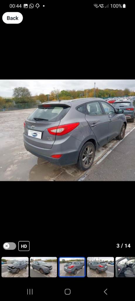Hyundai ix35 breaking 2012