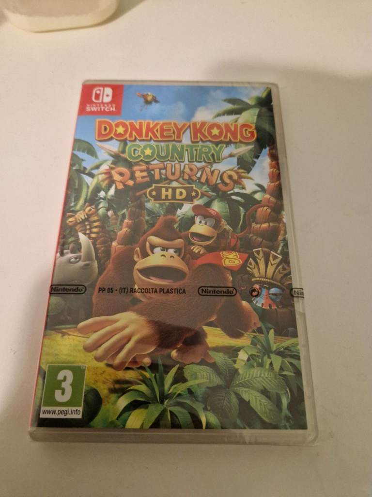Donkey Kong Country Returns HD Switch Sealed
