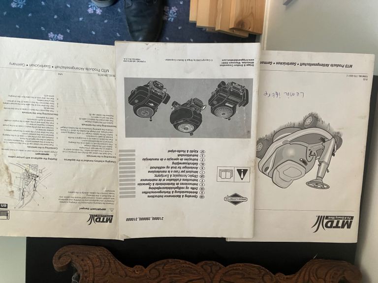 MTD DX70 Ride on Mower 11.5hp engine