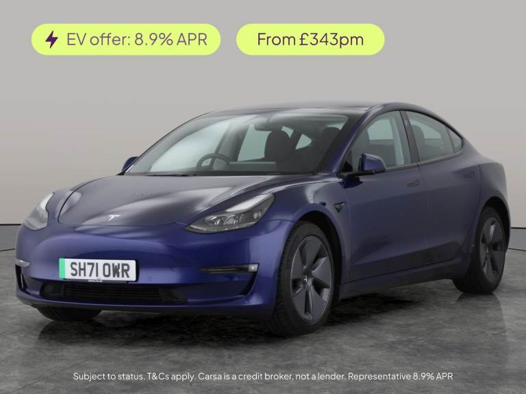 2022 Tesla Model 3 (Dual Motor) Long Range Saloon 4dr Electric Auto 4WDE (346 ps) - PARK ASSIS Sa...