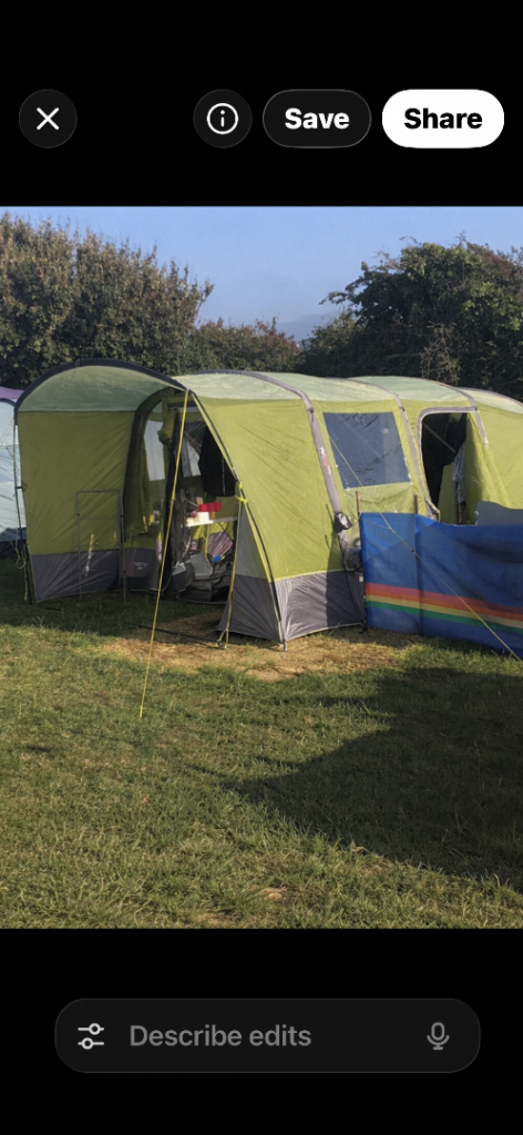 Vango air beam 500xl with extras 