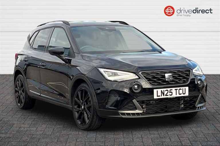 2025 SEAT Arona 1.0 TSI 115 FR Black Edition 5dr DSG HATCHBACK PETROL Automatic