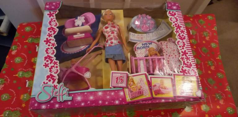  TOYS FOR GIRLS , New Born Baby Doll Set  2 dolls boxed set 