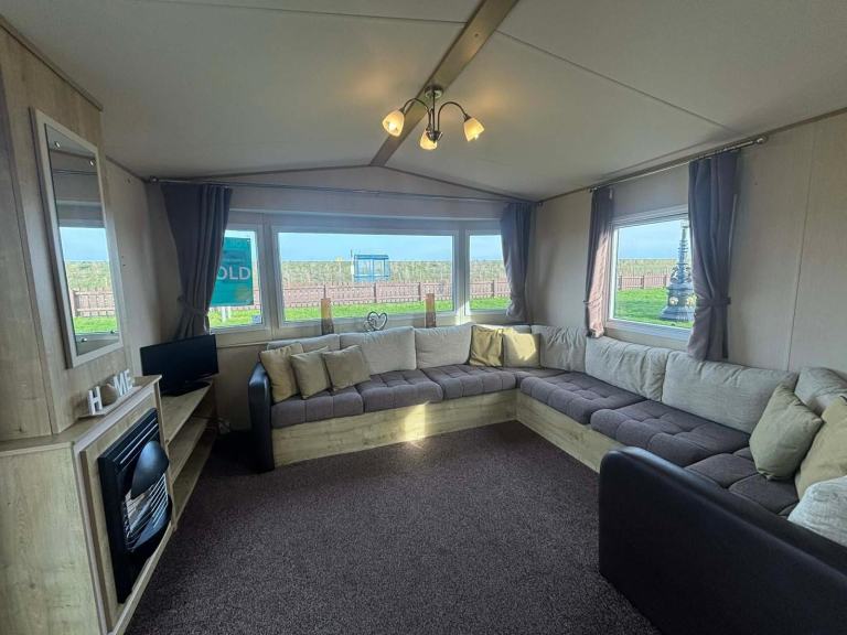 Static caravan for sale blue flag beach north wales