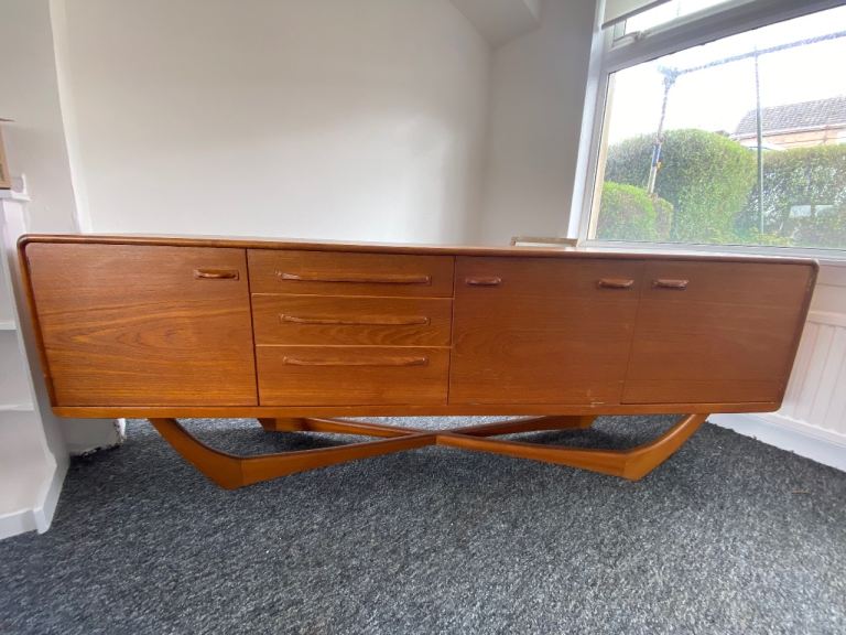 Mid Century Beithcraft Teak Sideboard – Vintage 1960s/70s Retro Cabinet